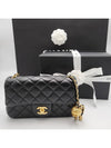 Classic New Mini Gold Ball Women s Cross Bag Black Lambskin AS1787 - CHANEL - BALAAN 2