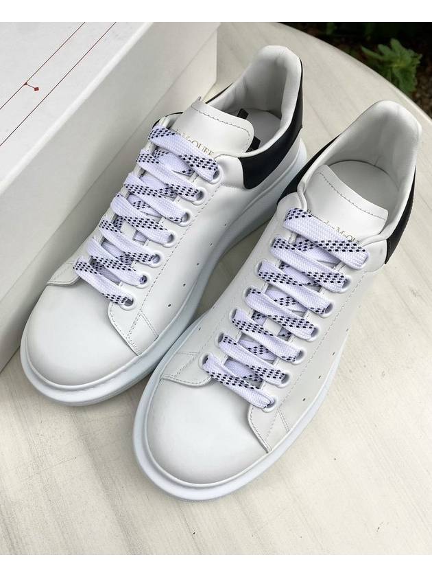 Oversized Sneakers White Black 553680 - ALEXANDER MCQUEEN - BALAAN 3