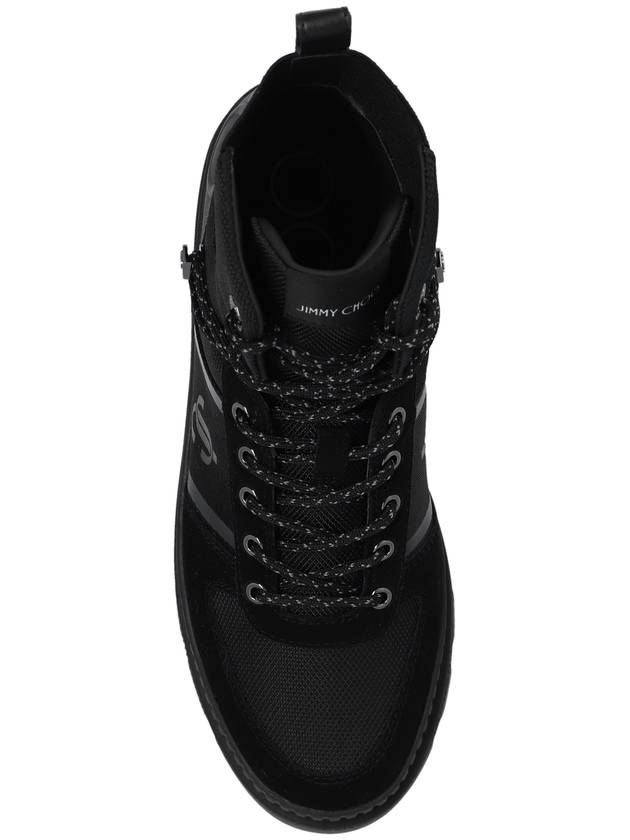 Jimmy Choo ‘Normandy’ High-top Sneakers, Women's, Black - JIMMY CHOO - BALAAN 6