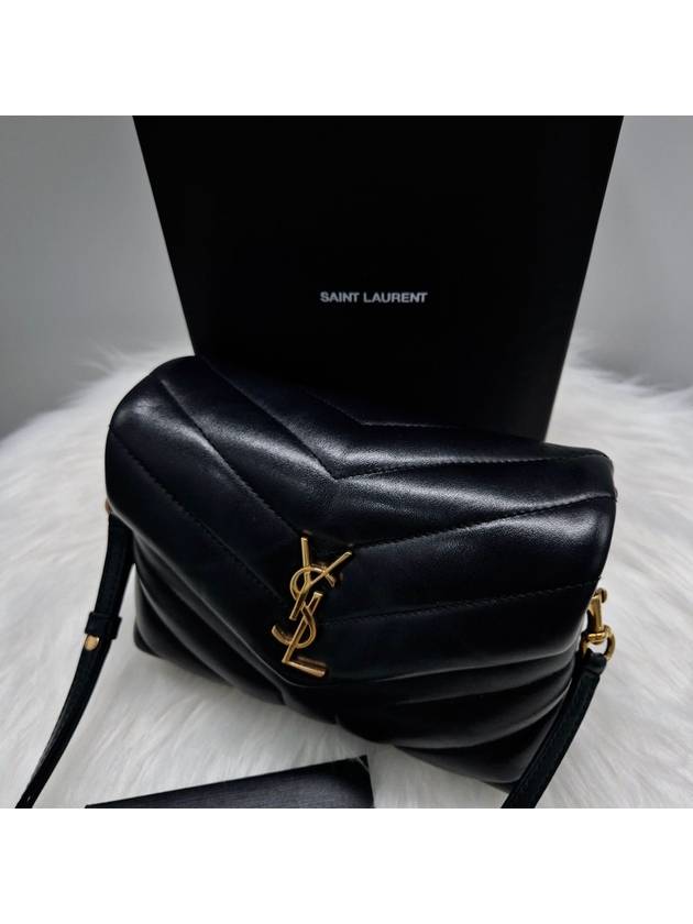 Lulu toy bag cross black - SAINT LAURENT - BALAAN 6