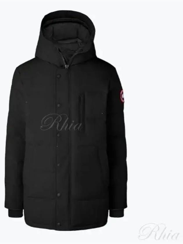 Carson Hooded Padding Parka Black - CANADA GOOSE - BALAAN 2