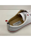 RWB Cupsole Rubber Calfskin Trainer Sneakers White - THOM BROWNE - BALAAN 4