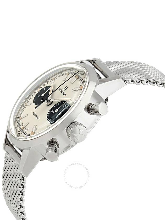 Hamilton Intra-Matic Chronograph Hand Wind Silver Dial Men's Watch H38429110 - HAMILTON - BALAAN 2