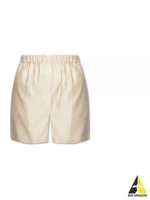 Piadena Cotton Shorts Ivory - MAX MARA - BALAAN 2