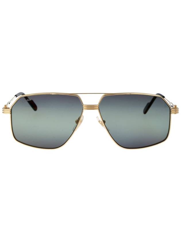 Sunglasses CT0270S 012 GOLD - CARTIER - BALAAN 2