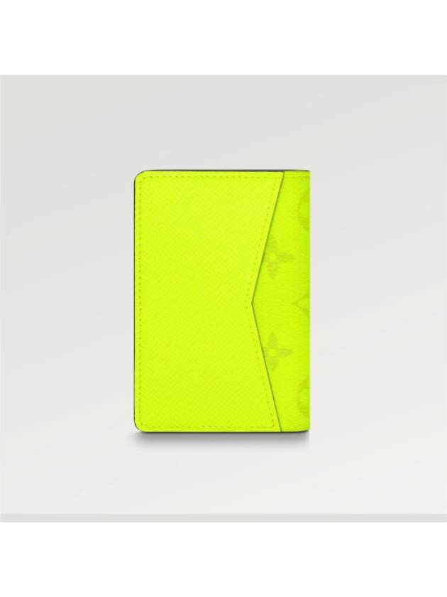 Monogram Pocket Organizer Men s Bicycle Wallet Neon Yellow M30949 - LOUIS VUITTON - BALAAN 3