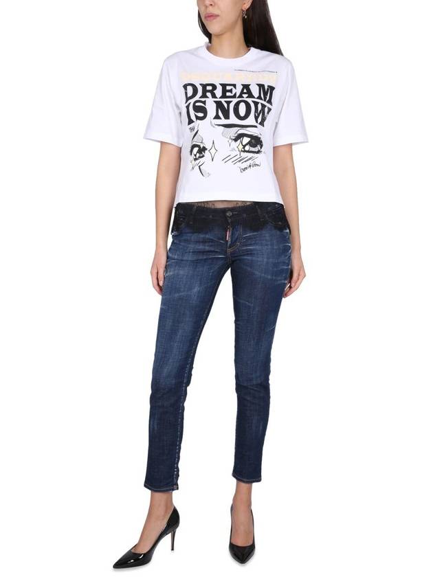 23 fw T-shirt WITH Logo S75GD0364S23009100 B0040372632 - DSQUARED2 - BALAAN 3