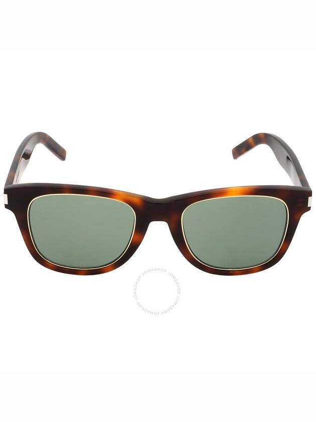 Saint Laurent Green Square Unisex Sunglasses SL 51 RIM 003 50 - SAINT LAURENT - BALAAN 1