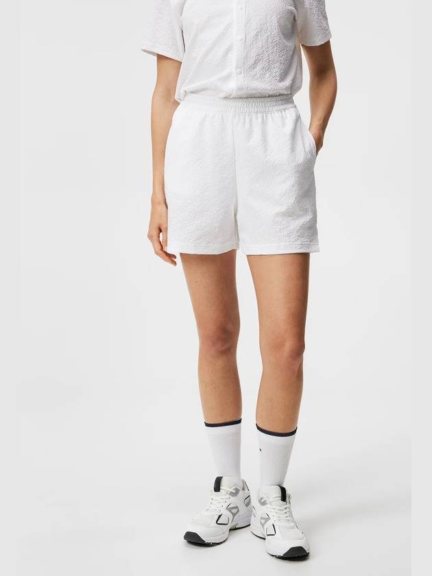 Women's Diana Shorts White - J.LINDEBERG - BALAAN 3