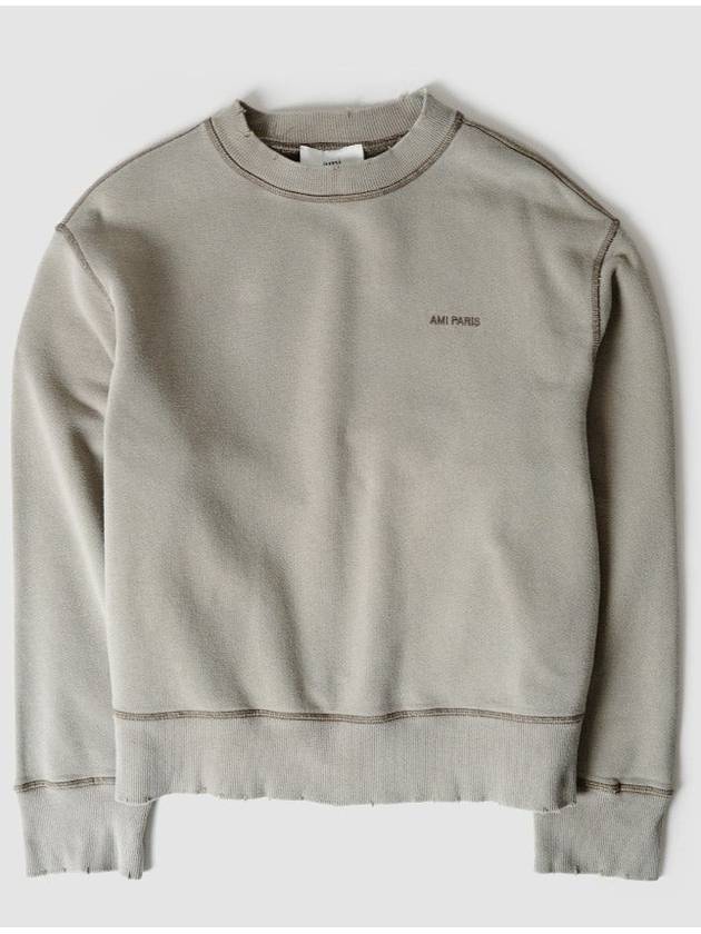 Fade Out Sweatshirt Clay - AMI - BALAAN 4