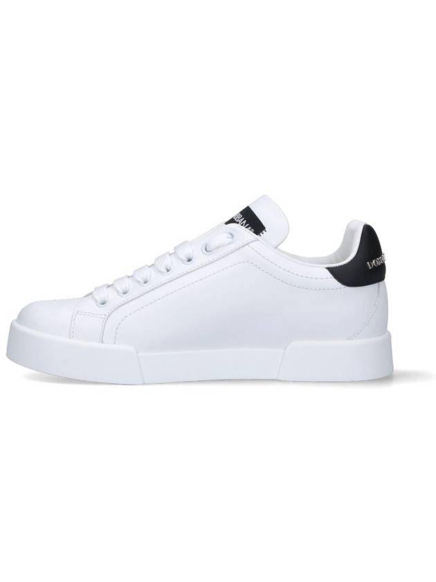 DG Logo Portofino Low Top Sneakers White - DOLCE&GABBANA - BALAAN 4