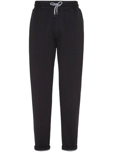 Brunello Cucinelli Trousers Black - BRUNELLO CUCINELLI - BALAAN 1