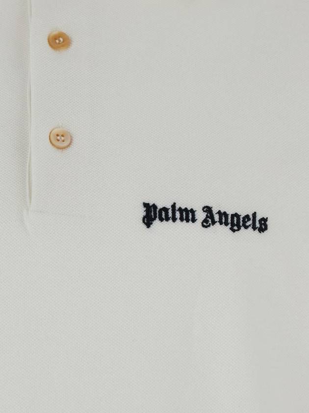 Polo T-shirt PMGB012S24FAB0020310 - PALM ANGELS - BALAAN 4