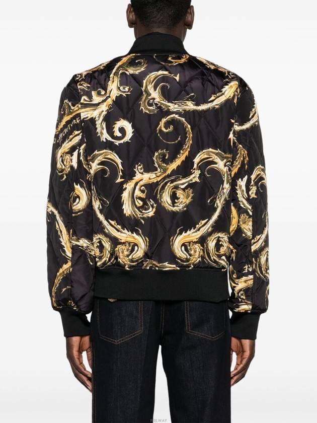 77GASD07CQD54G89 Chromo Couture Reversible Bomber Jacket - VERSACE - BALAAN 5