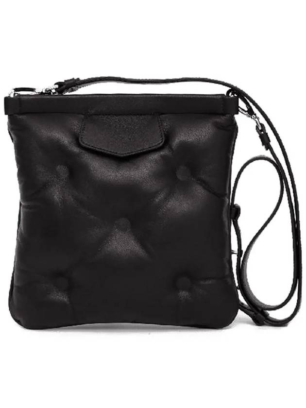 Glam Slam Flat Cross Bag Black - MAISON MARGIELA - BALAAN 4