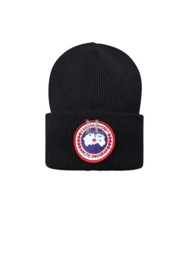 Arctic Disc Torque Wool Beanie Black - CANADA GOOSE - BALAAN 2