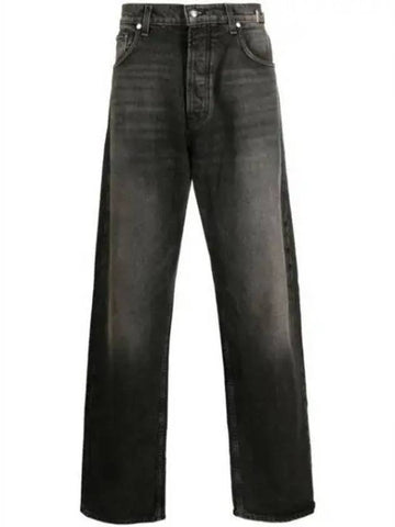 Wide leg denim pants black RHPF23PA180123720372 1243471 - RHUDE - BALAAN 1