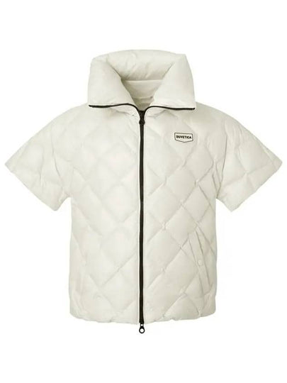 SERAPIDE Half Sleeve Padded Jacket Beige VDDH00125K0001 BGL - DUVETICA - BALAAN 2