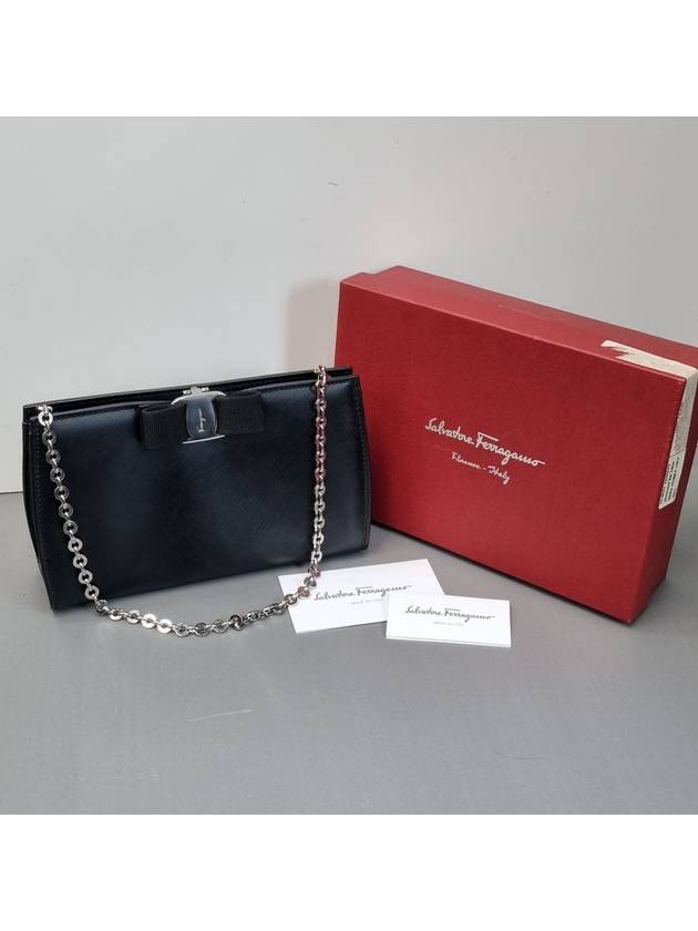 Ferragamo mini clutch chain shoulder bag - SALVATORE FERRAGAMO - BALAAN 10