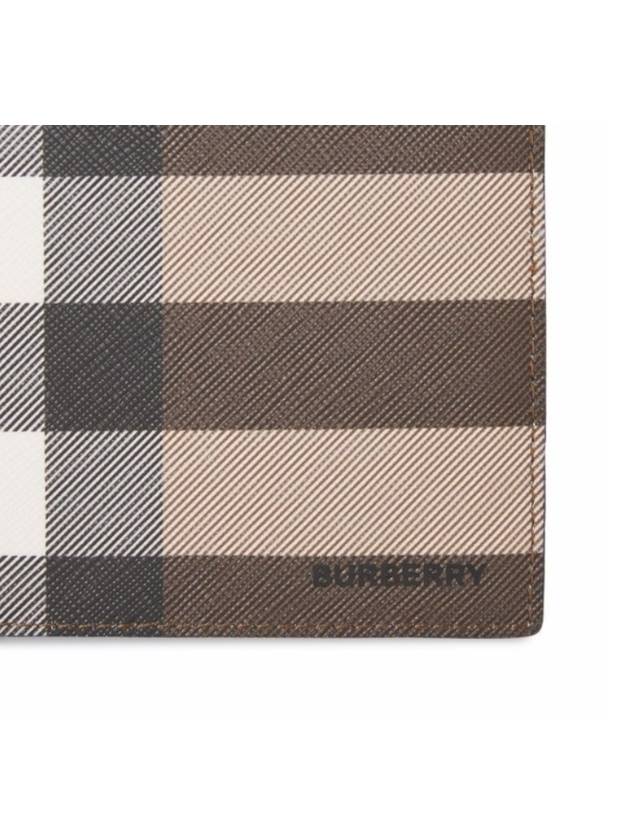 Vintage Check 2-fold Bifold Wallet Dark Birch Brown - BURBERRY - BALAAN.