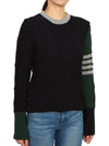 Fun Mix Cable Knit Top - THOM BROWNE - BALAAN 4