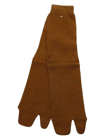 Tabi Socks Brown S51TL0051 S17868 133 - MAISON MARGIELA - BALAAN 1