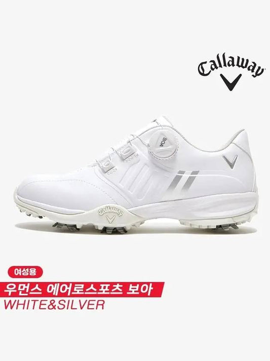 Aerosports Boa AEROSPORT BOA Golf Shoes White Silver Women's - CALLAWAY GOLF - BALAAN 1