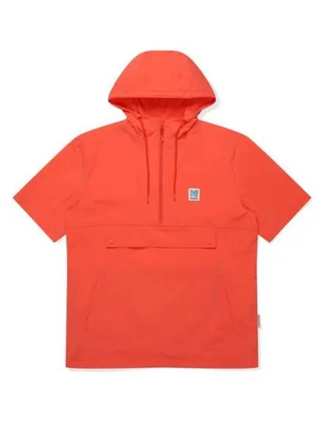 KODAK Apparel Core Woven Hooded Anorak Jacket ORANGE - KODO - BALAAN 1