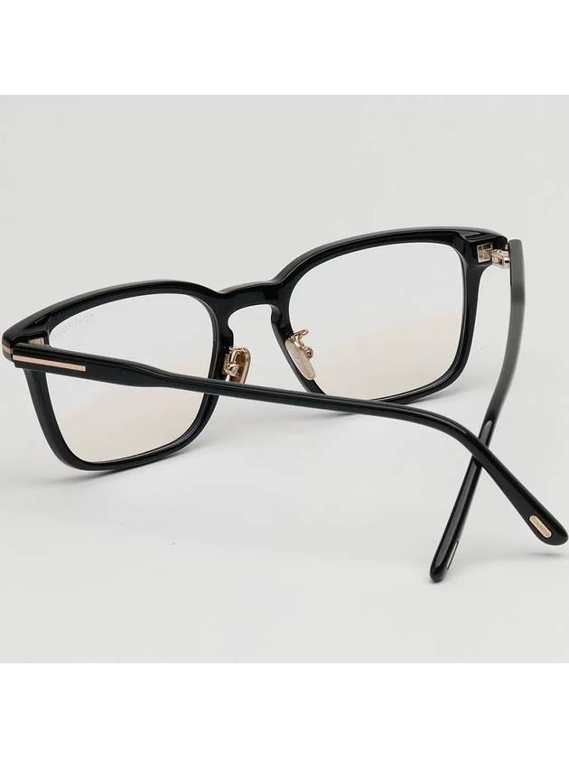 Glasses frame TF5928DB 001 Eye protection fashion blue light blocking horn frame - TOM FORD - BALAAN 4