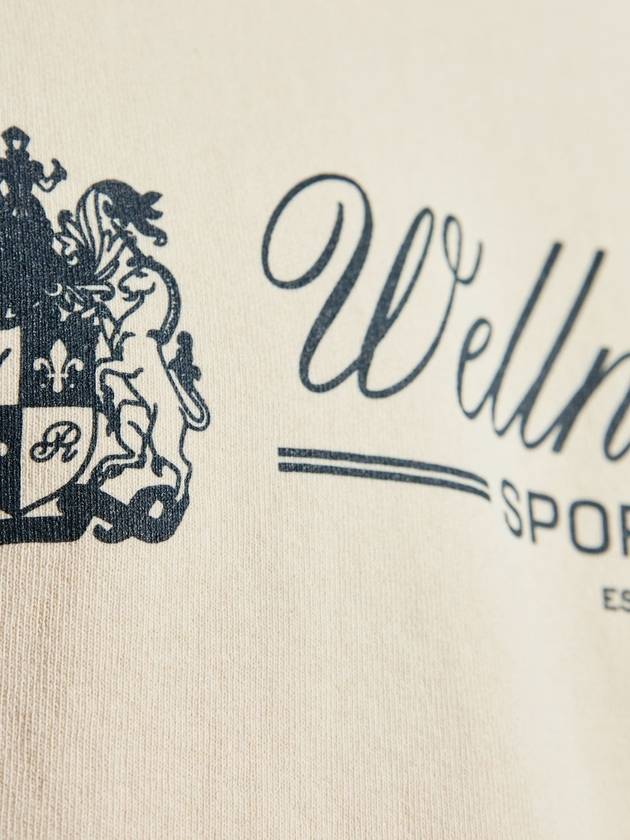 Sporty & Rich Sweatshirt From The Wellness Club Collection, Unisex, Cream - SPORTY & RICH - BALAAN 7