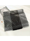 GG Jacquard Wool Muffler Grey - GUCCI - BALAAN 10