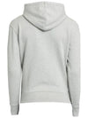 Chillax Fox Patch Classic Hoodie Grey Melange - MAISON KITSUNE - BALAAN 4