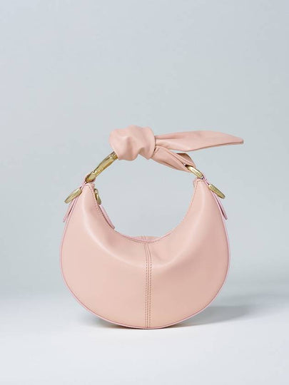 Amelie Mini Nude Pink Leather Strap - AMADEE - BALAAN 2