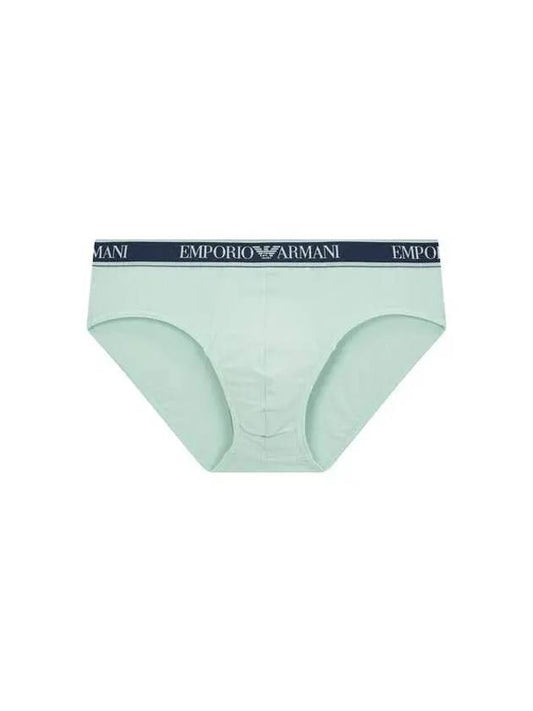 UNDERWEAR Men s Logo Banded Solid Stretch Briefs Mint - EMPORIO ARMANI - BALAAN 1