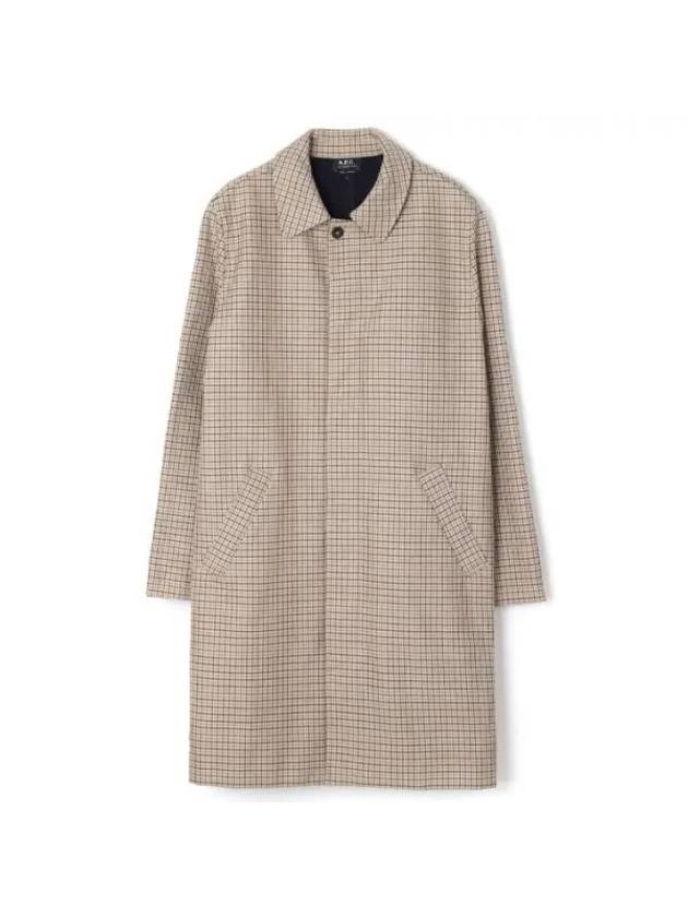 Mac Phil Rallonge Breasted Single Coat Beige - A.P.C. - BALAAN 1