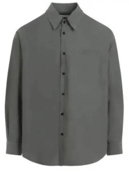 Long Sleeve Shirt SH1089 LF1209 BK991 ASPHALT - LEMAIRE - BALAAN 2