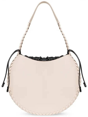 Mate Large Hobo Soft Leather Shoulder Bag Ivory - CHLOE - BALAAN 1