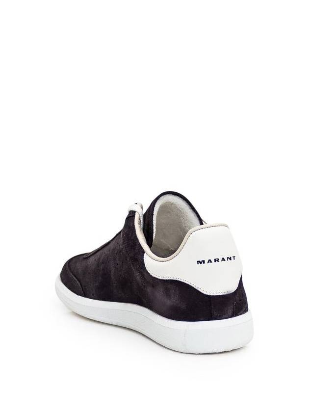 Bryce Suede Low Top Sneakers Black - ISABEL MARANT - BALAAN 4