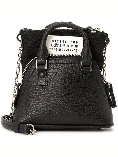 5AC Classic Baby Shoulder Bag Pale Black - MAISON MARGIELA - BALAAN 2