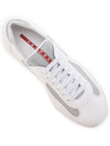 Men's America's Cup Low Top Sneakers White - PRADA - BALAAN 5