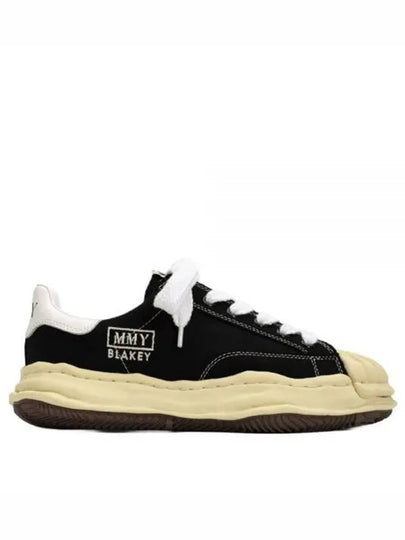 Blakey VL OG Sole Canvas Low-top Sneakers Black - MIHARA YASUHIRO - BALAAN 2