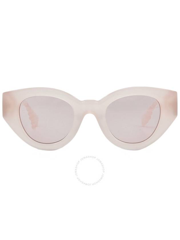 Burberry Meadow Light Pink Oval Ladies Sunglasses BE4390F 4060/5 47 - BURBERRY - BALAAN 1