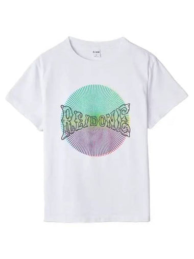 Classic Spiral Short Sleeve T Shirt Optic White - RE/DONE - BALAAN 1