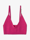 Le Bandeau Pralu Logo Knit Bra Pink - JACQUEMUS - BALAAN 2