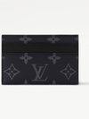 Monogram Eclipse Double Card Wallet Black - LOUIS VUITTON - BALAAN 2