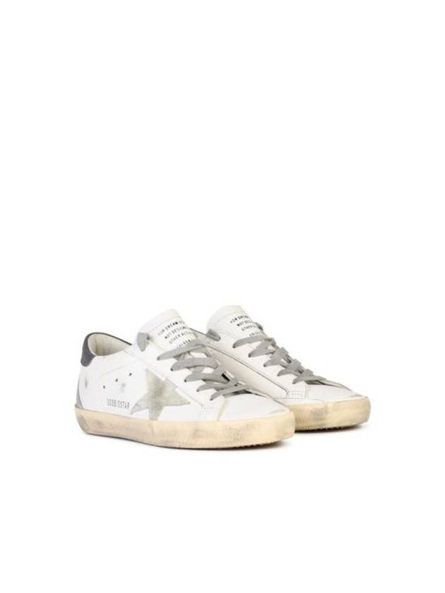 Superstar Leather Low Top Sneakers Grey White - GOLDEN GOOSE - BALAAN 3