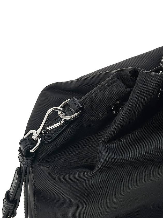 Re-Nylon Drawstring Pouch Black - PRADA - BALAAN 8