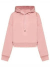 Embroidered Logo Hoodie Pink - MARNI - BALAAN 2