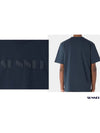 Big Logo Sprayed Short Sleeve T-Shirt Navy - SUNNEI - BALAAN 5