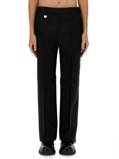 wool blend tailored pants - BURBERRY - BALAAN 2